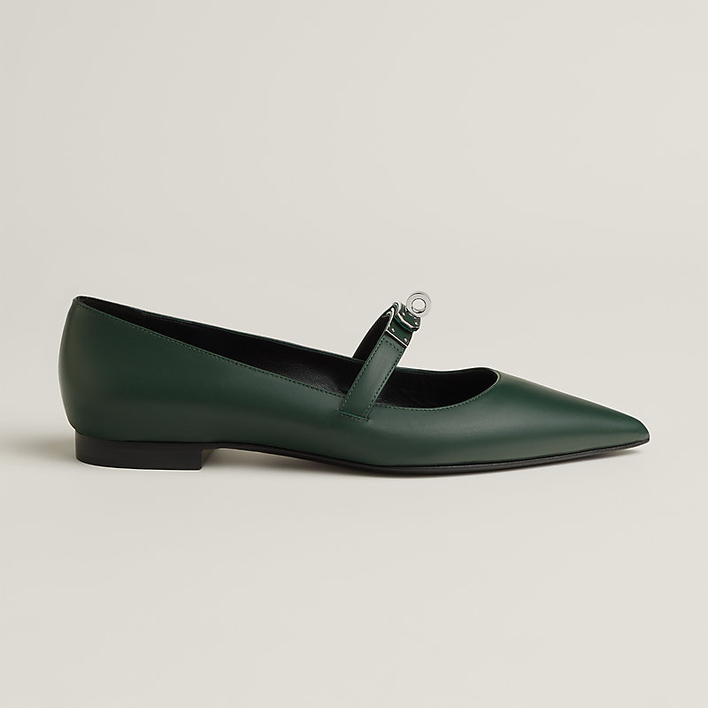 フェミニン魅力♥【HERMES】Kelly バレエフラットパンプス フェミニンな足元に♪》HERMES バレエシューズ Kelly